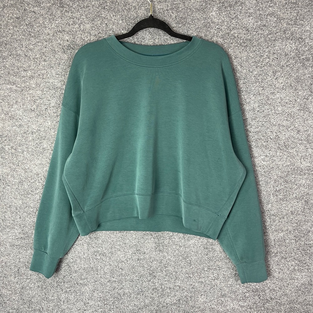 Lululemon Perfectly Oversized Cropped Crewneck Sweatshirt Softstreme 10